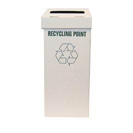 Acorn Green Bin Heavy Duty Clear/Printed Recycling Bin Liner Pack of 50  402573 - Hunt Office Ireland