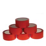 Standard Red Packing Tapes | Macfarlane Packaging | An image showcasing Macfarlane Packaging's coloured tapes. Check out our full range of tapes.