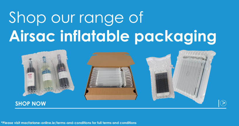 Shop our range of Airsac inflatable packaging